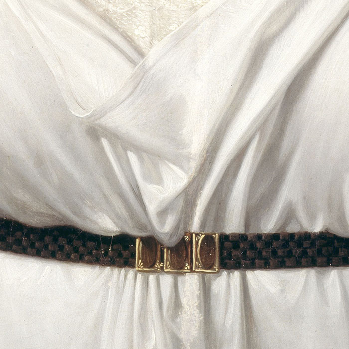 Alexandrine de Bleschamps, princesse de Canino, seconde épouse de Lucien Bonaparte, détail