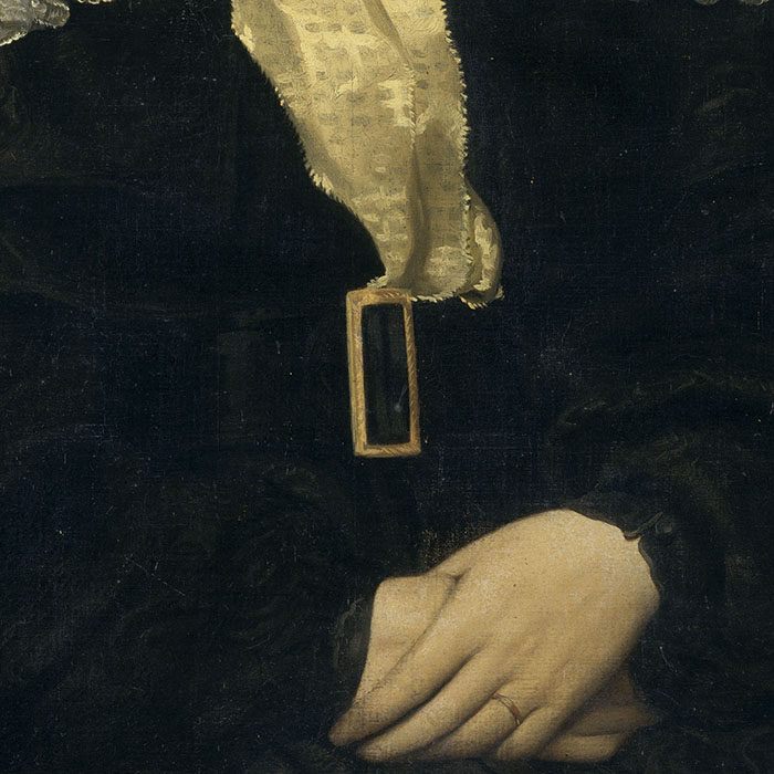 Marie Madeleine Chasseriau, née Couret (1791-1866), mère de l'artiste, détail